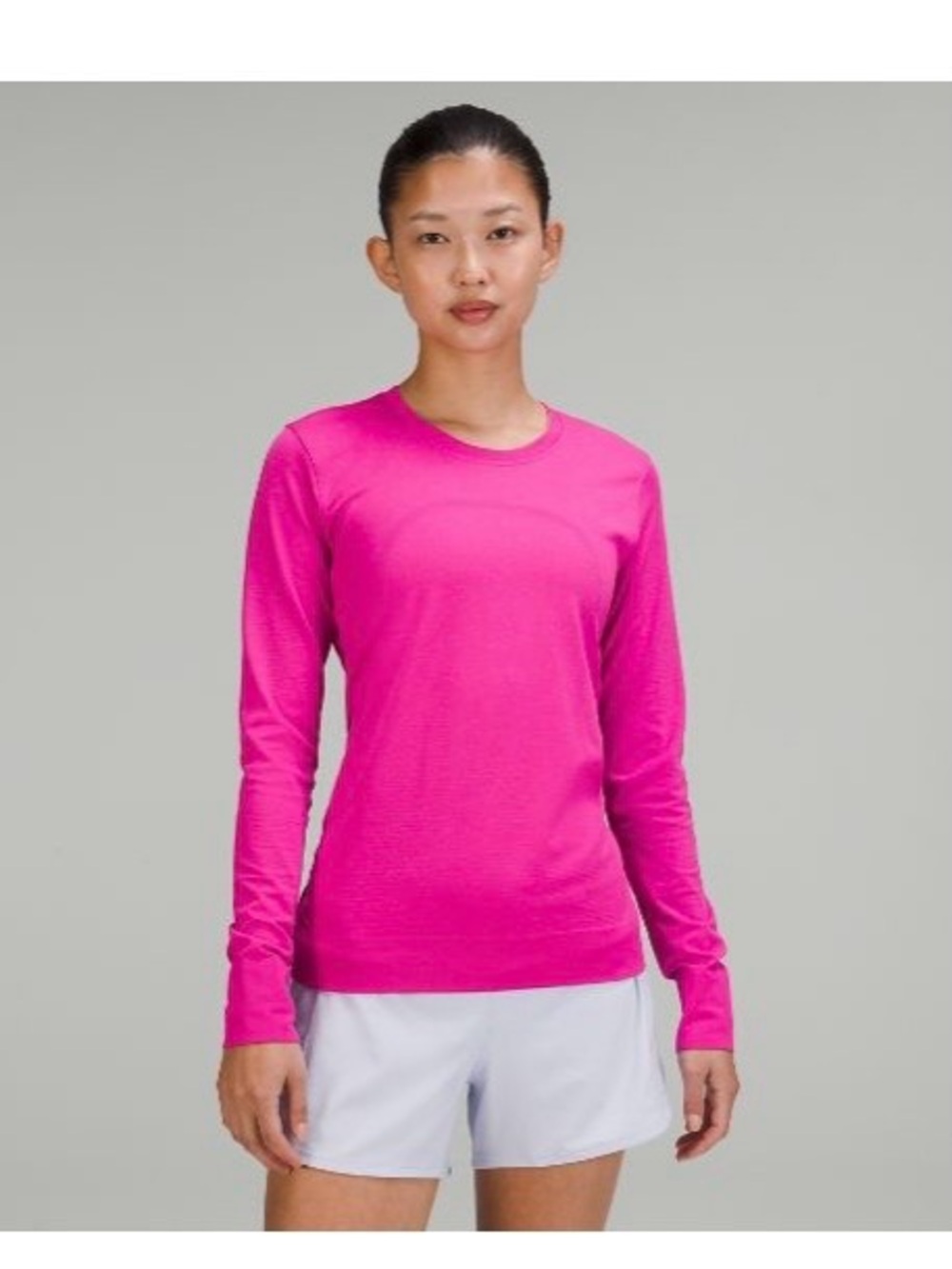 lululemon athletica Sonic Pink Swiftly Relaxed Long Sleeve Top